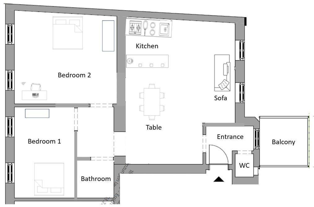 Helle 4 Zimmer Familien-Wohnung Mit Balkon! Schloss Schonbrunn In Gehdistanz 비엔나 외부 사진
